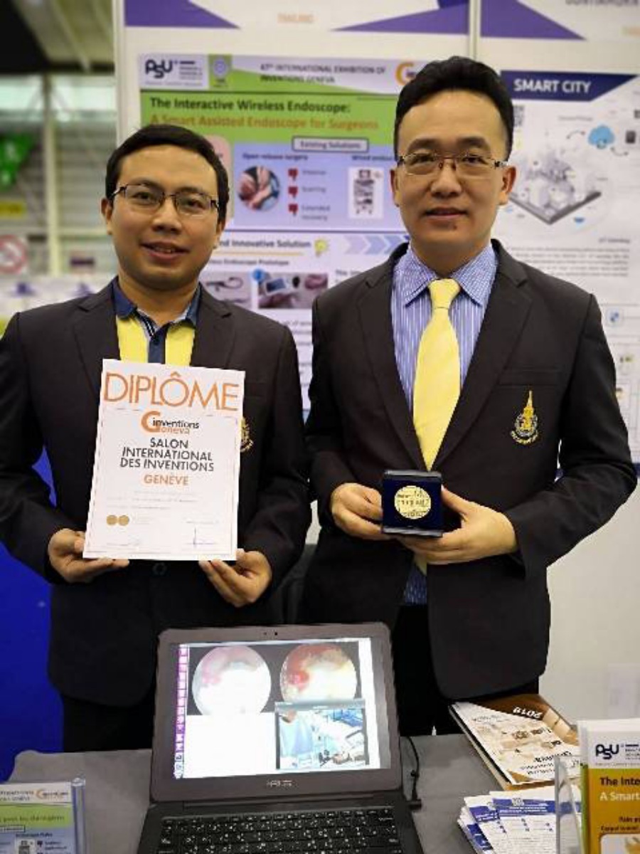 PSU researchers won four awards at 47th International Exhibition of Inventions of Geneva